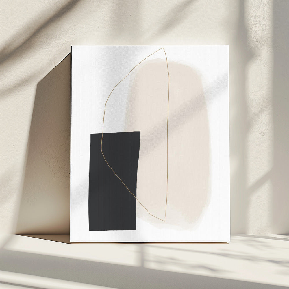 Harmonie in minimalisme | Canvas