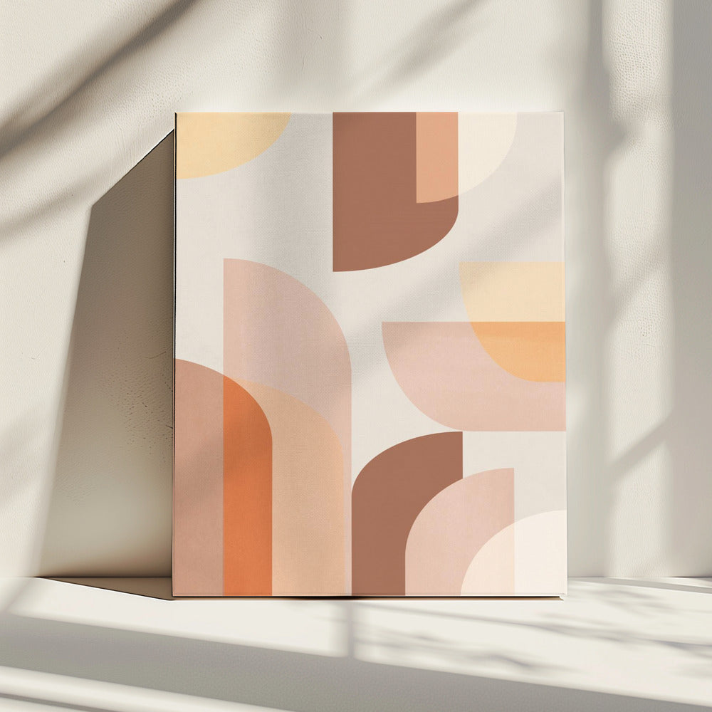 Retro Geometrisch | Canvas