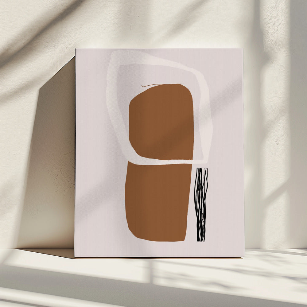Minimalistische Essentie | Canvas