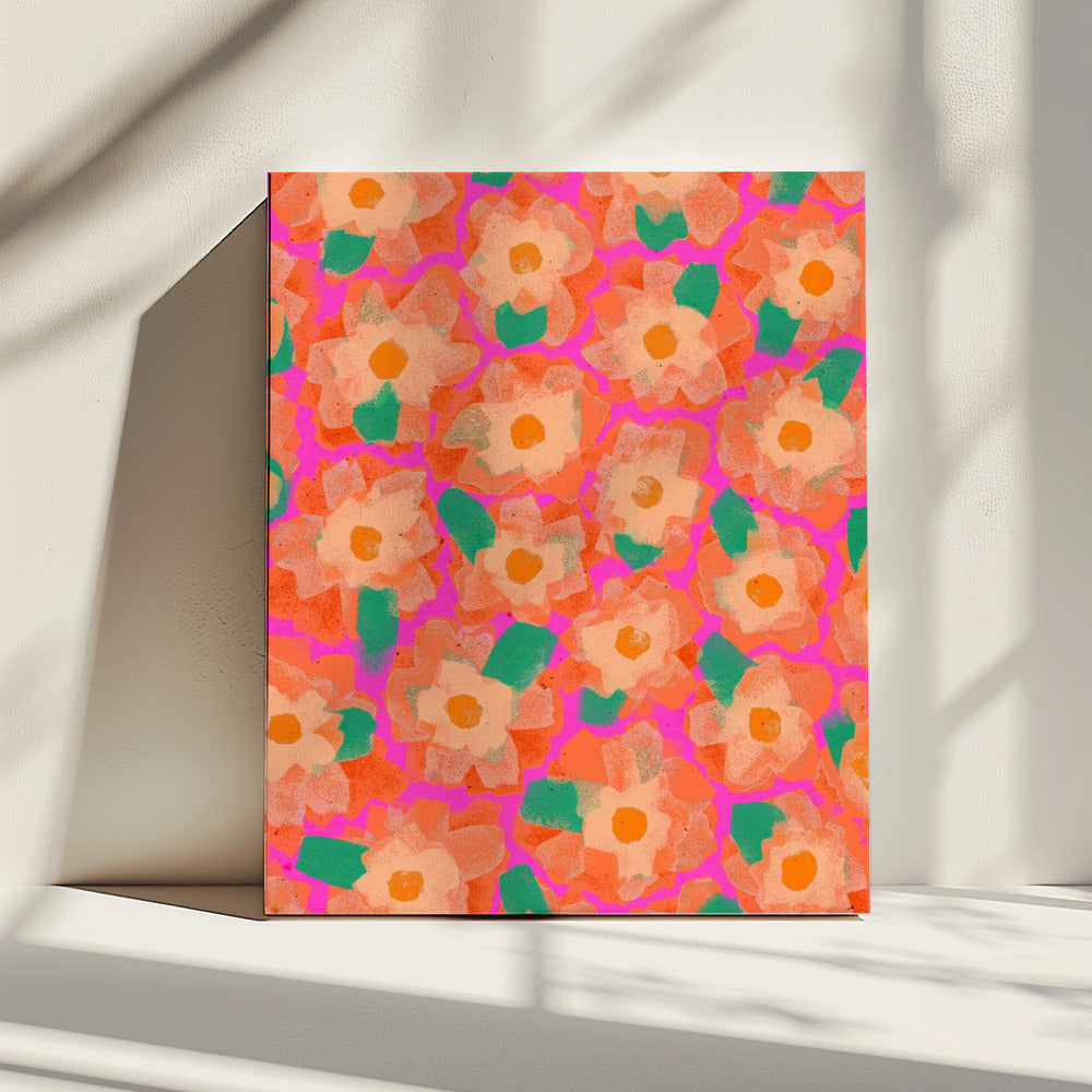 Bloemblaadjesmelodie | Canvas