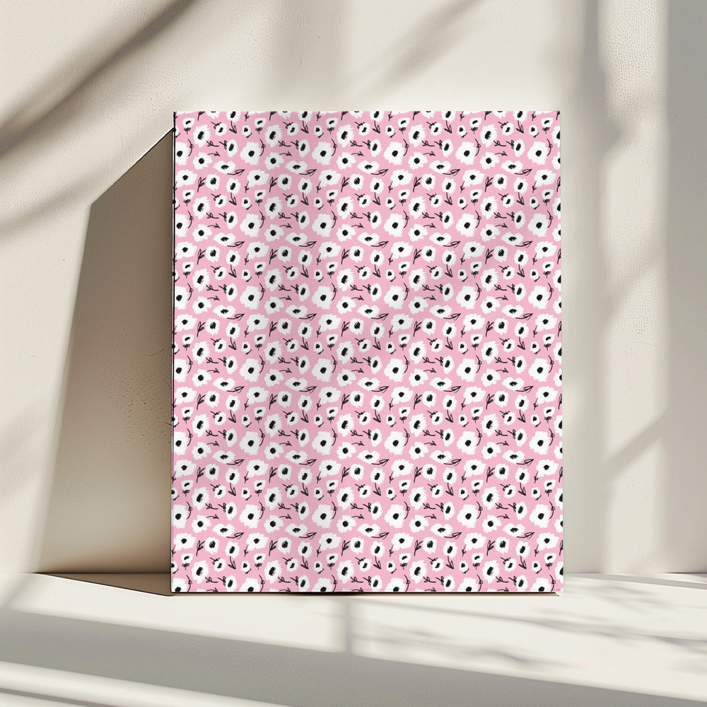 Roze Bloemblaadjes Harmonie | Canvas
