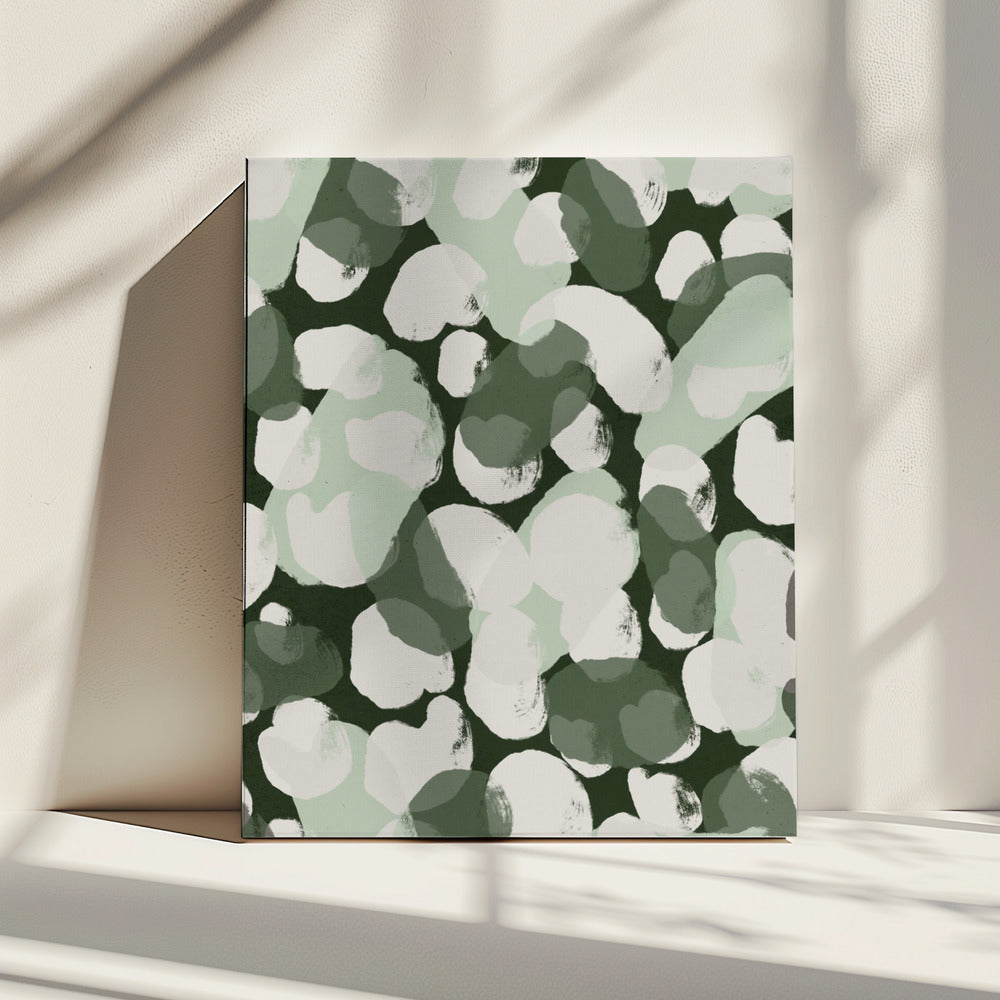 Groen Fluister | Canvas