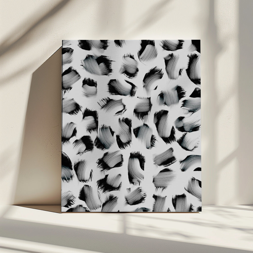 Penseelstreekdans | Canvas