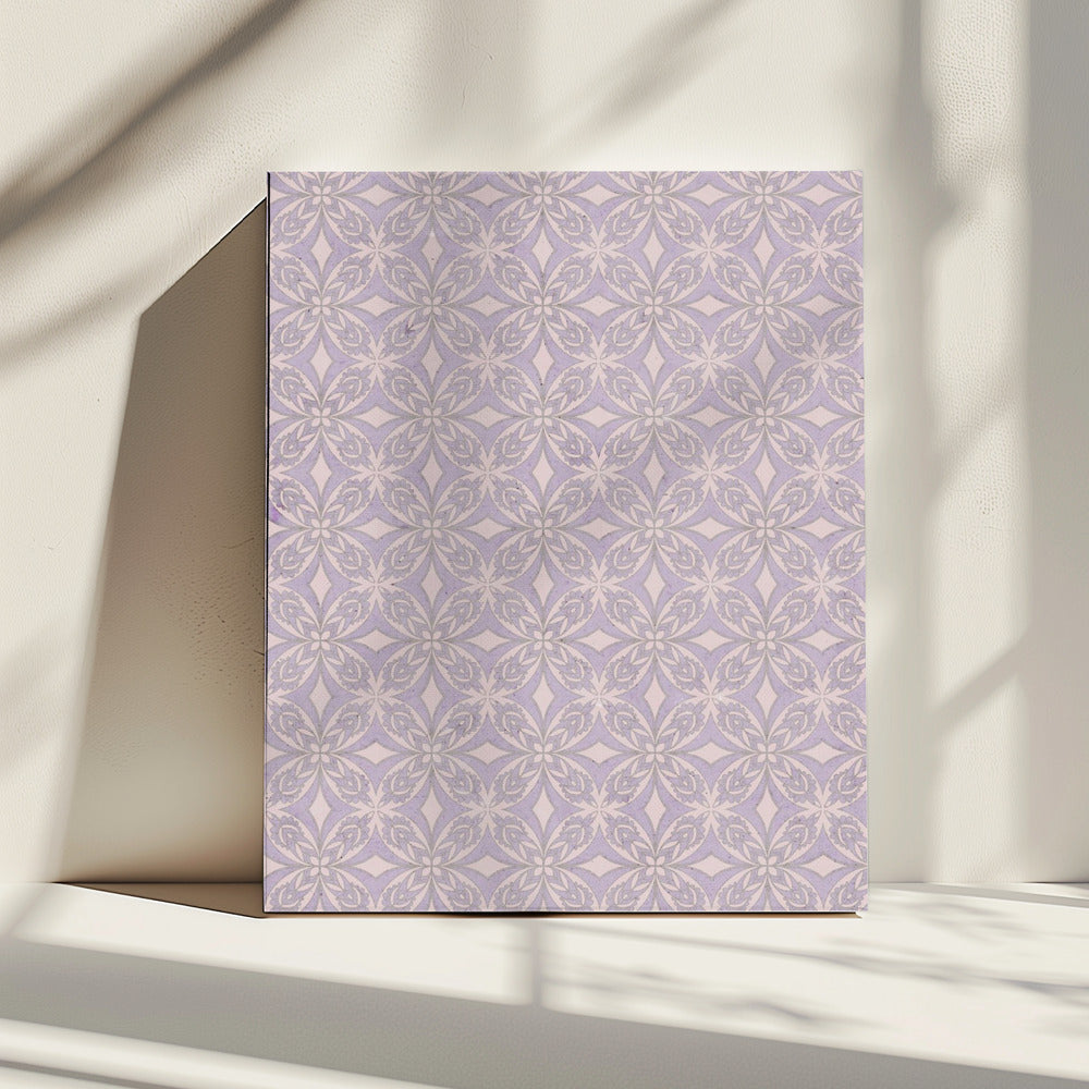 Lavendelbloesem-tessellatie | Canvas