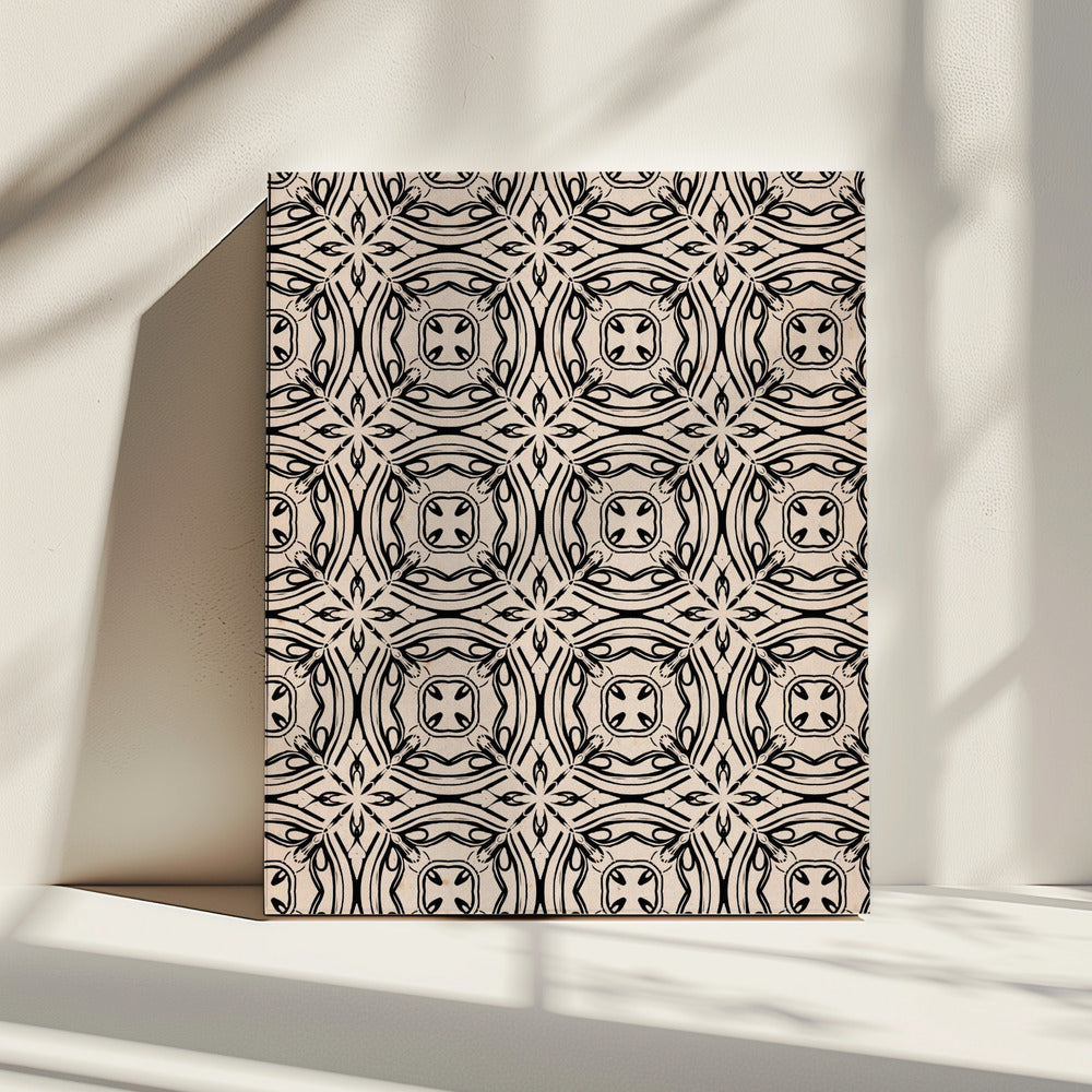 Sierlijke symmetrie | Canvas