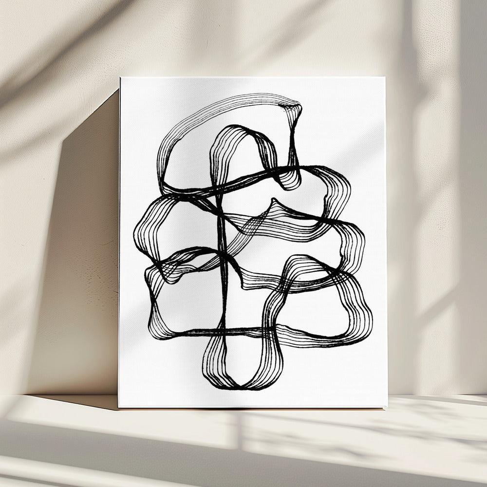 Vloeiende snaren | Canvas