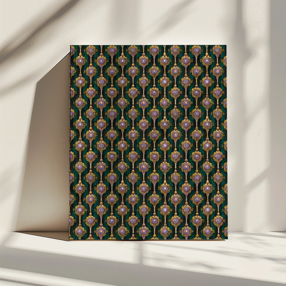 Versierd wandtapijt | Canvas