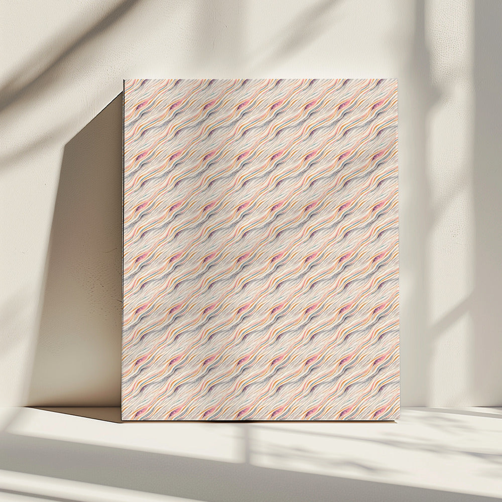 Vloeiende golven | Canvas