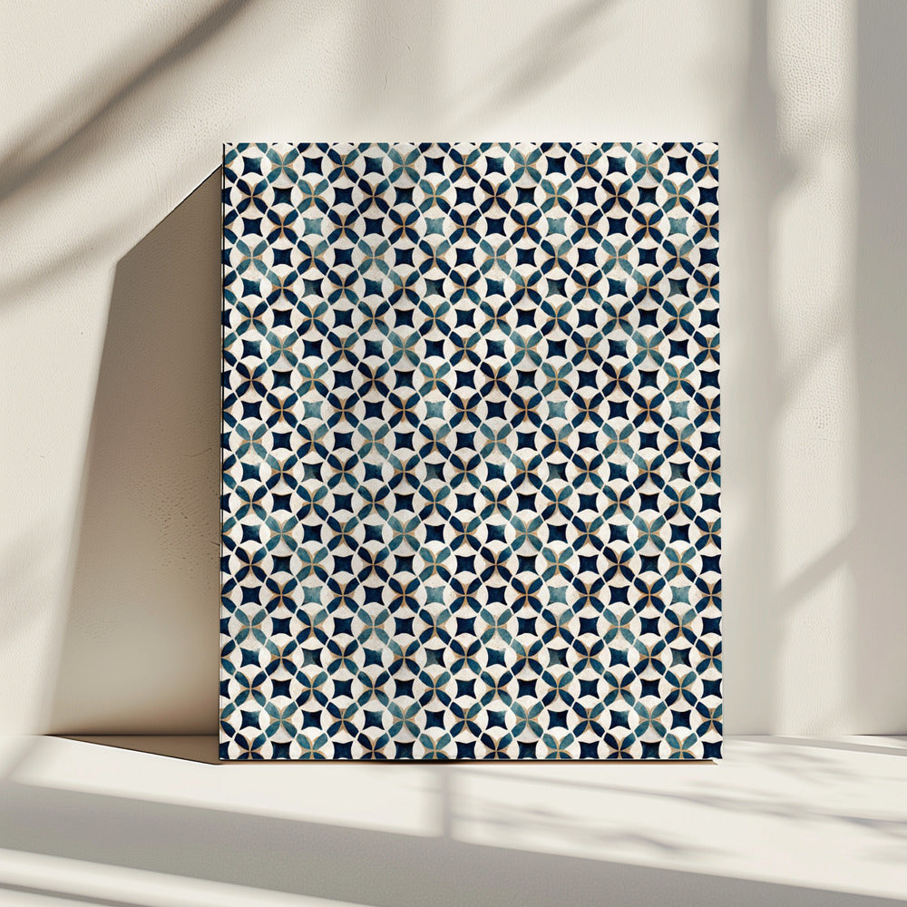 Geometrische werveling | Canvas