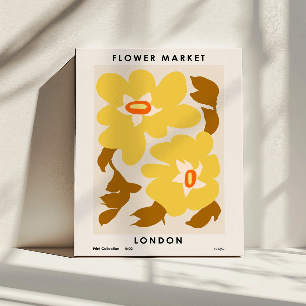 Bloemenmarkt. Londen | Canvas