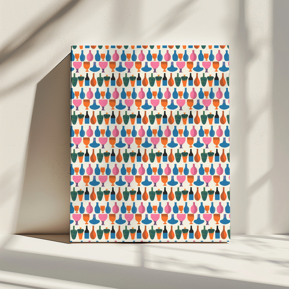 Levendige Vaten | Canvas