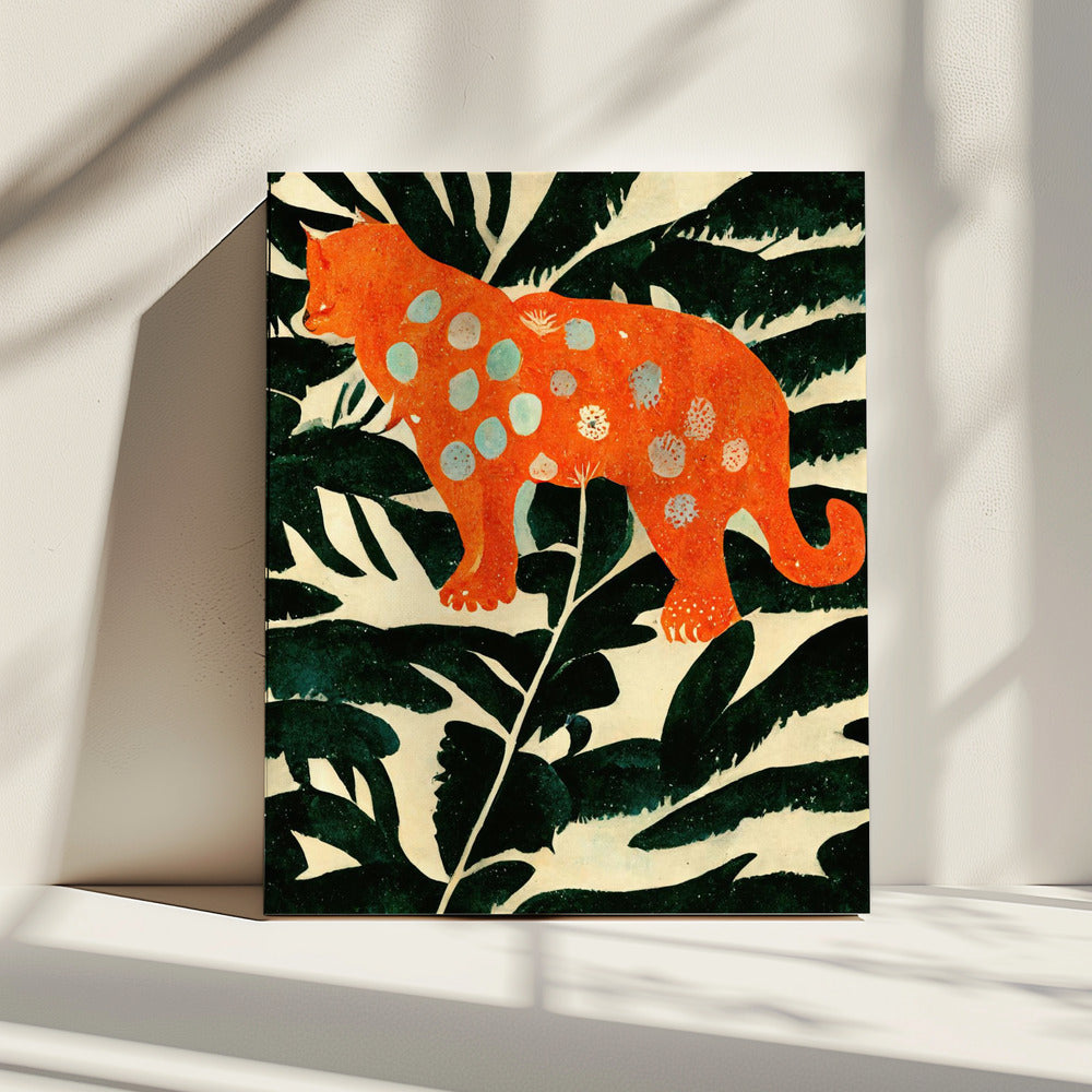 Jungle Mozaïek | Canvas