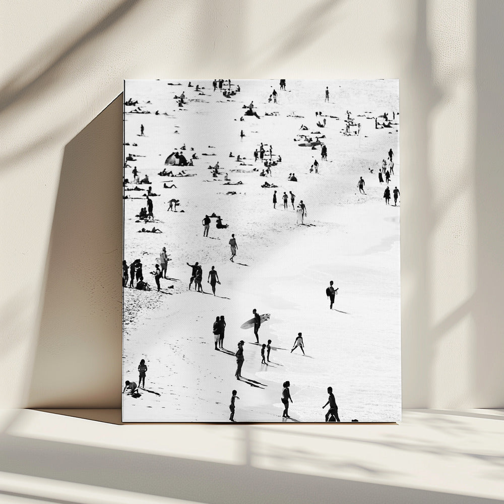 Strandsilhouetten | Canvas