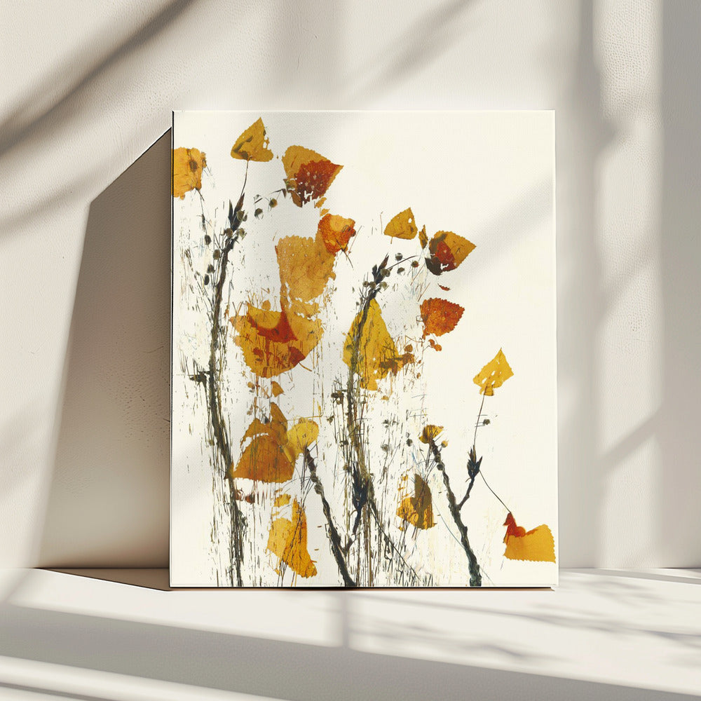 Bladeren stilleven | Canvas