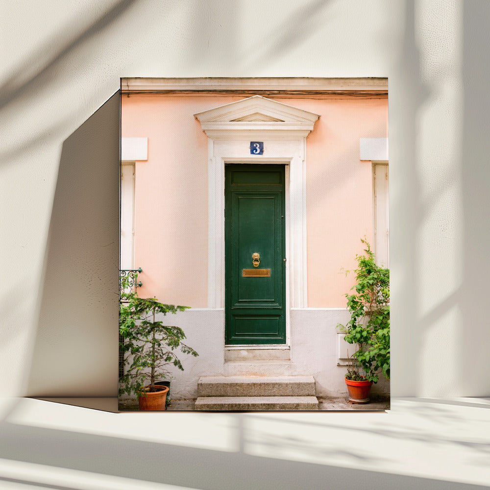 Rue de Cremieux nummer 3 - Parijs | Canvas