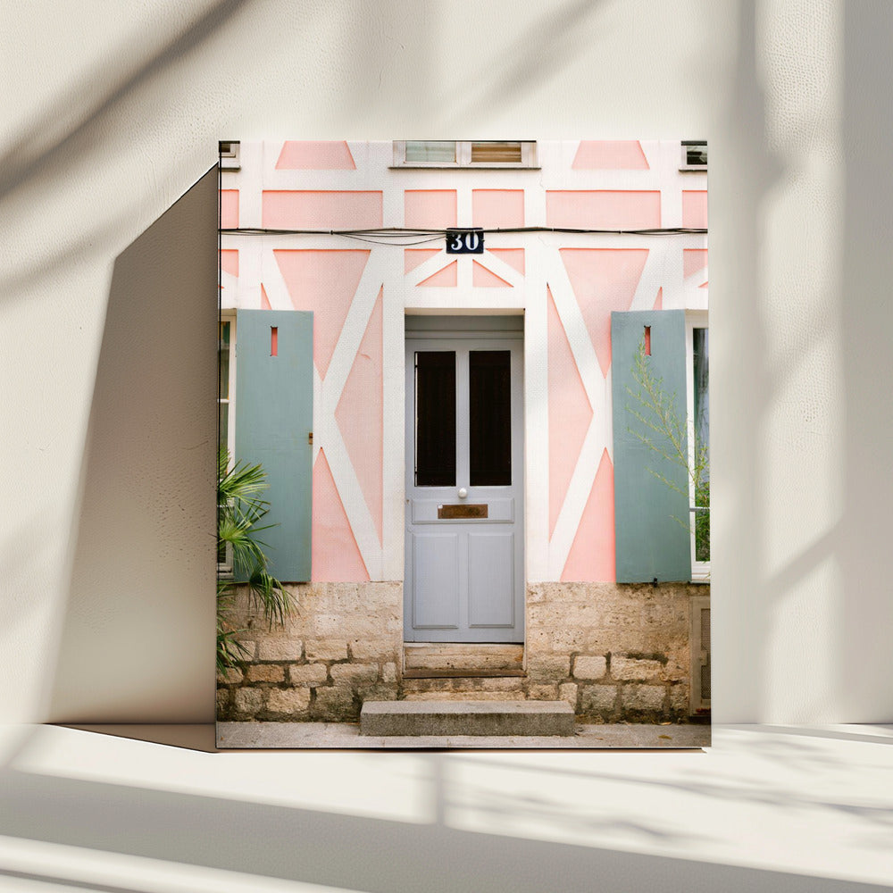 Rue de Cremieux nummer 30 - Parijs | Canvas