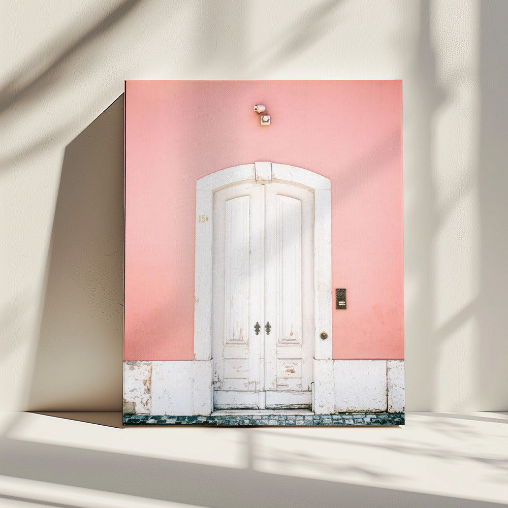 The white door Lisbon | Canvas