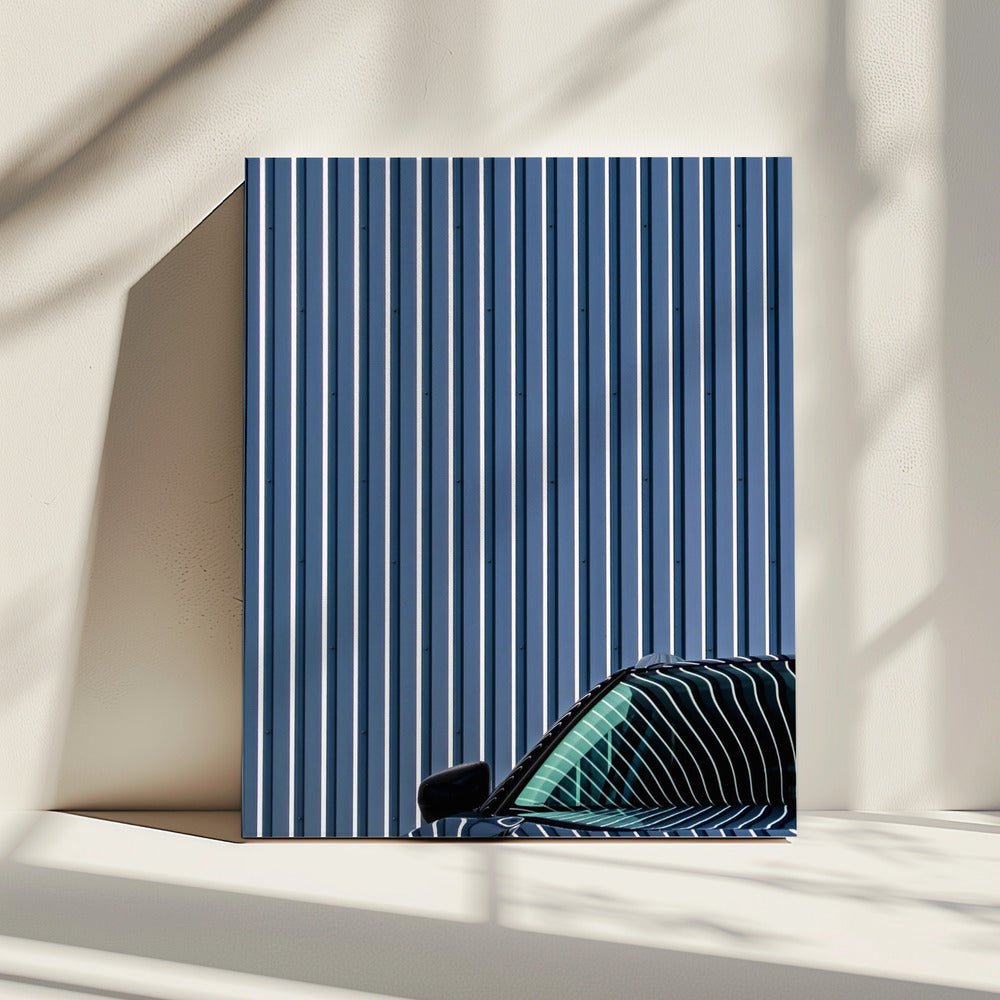 Auto & Muur | Canvas