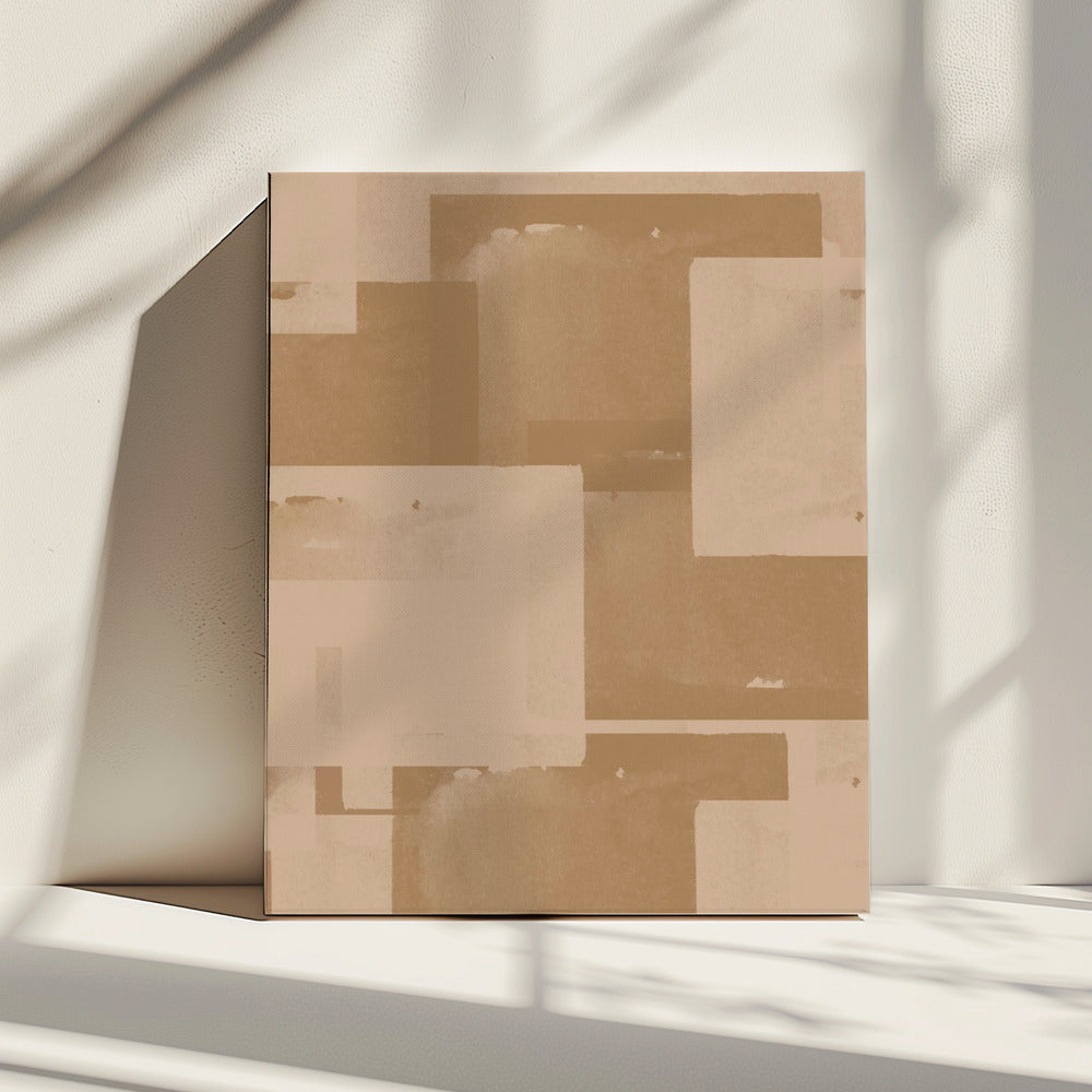 Sepia Geometrics | Canvas