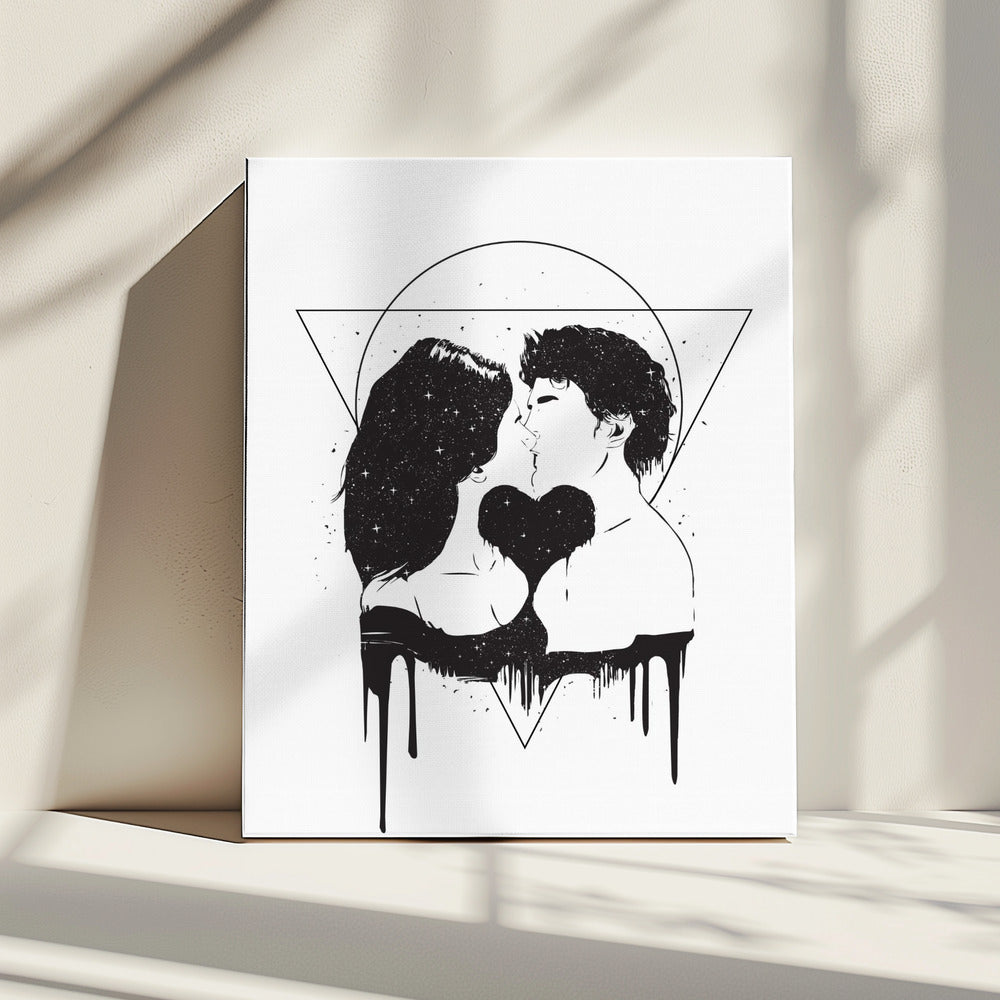 Kosmische Liefde | Canvas
