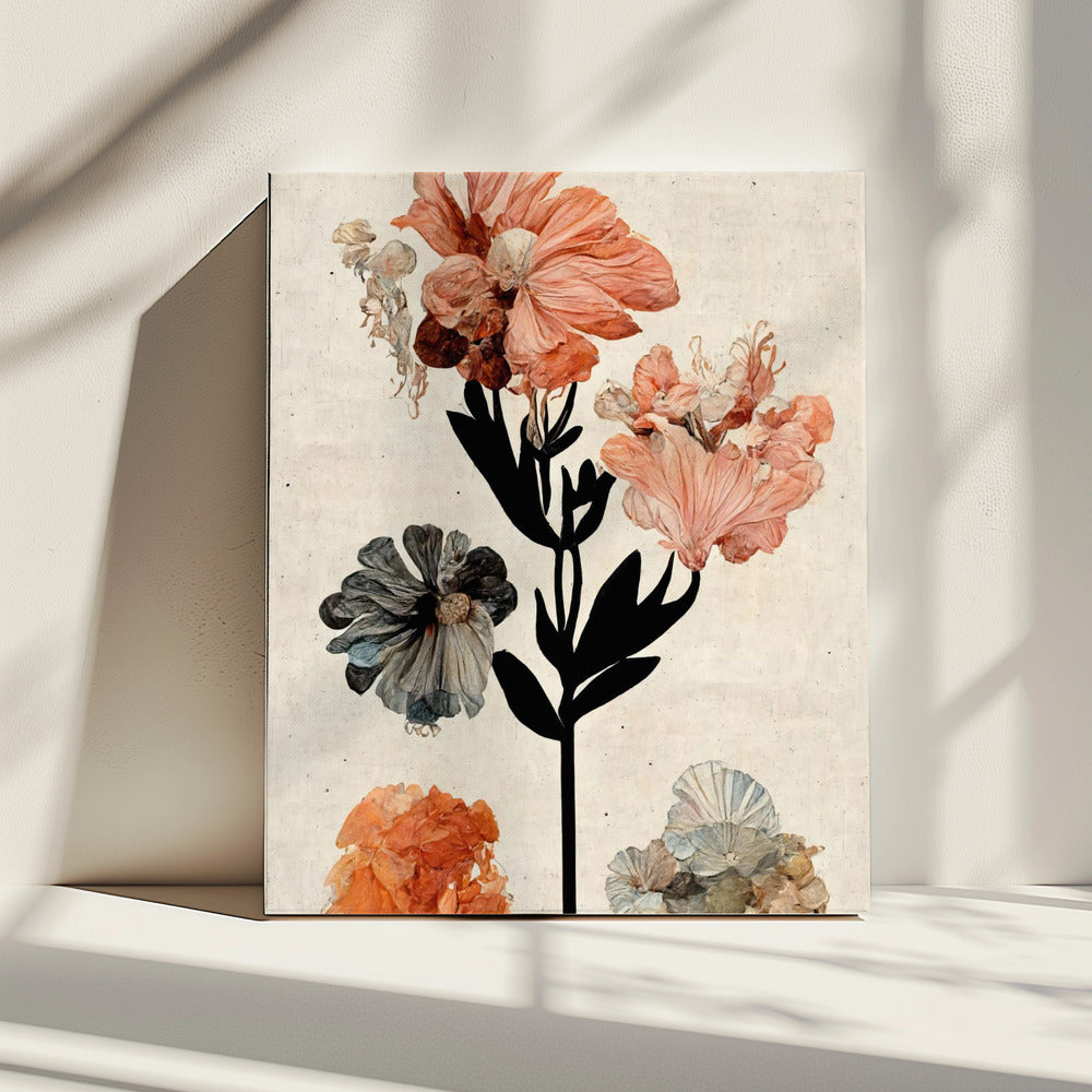 Bloemblaadjessymfonie | Canvas