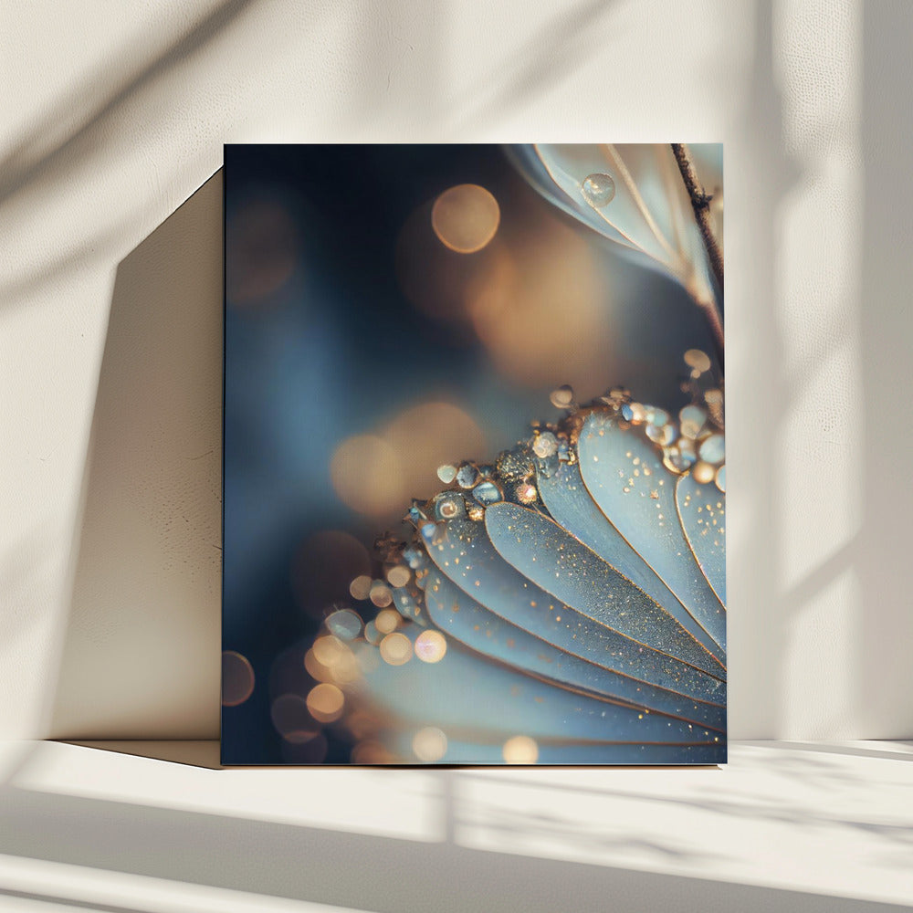 Dauwbloemige elegantie | Canvas