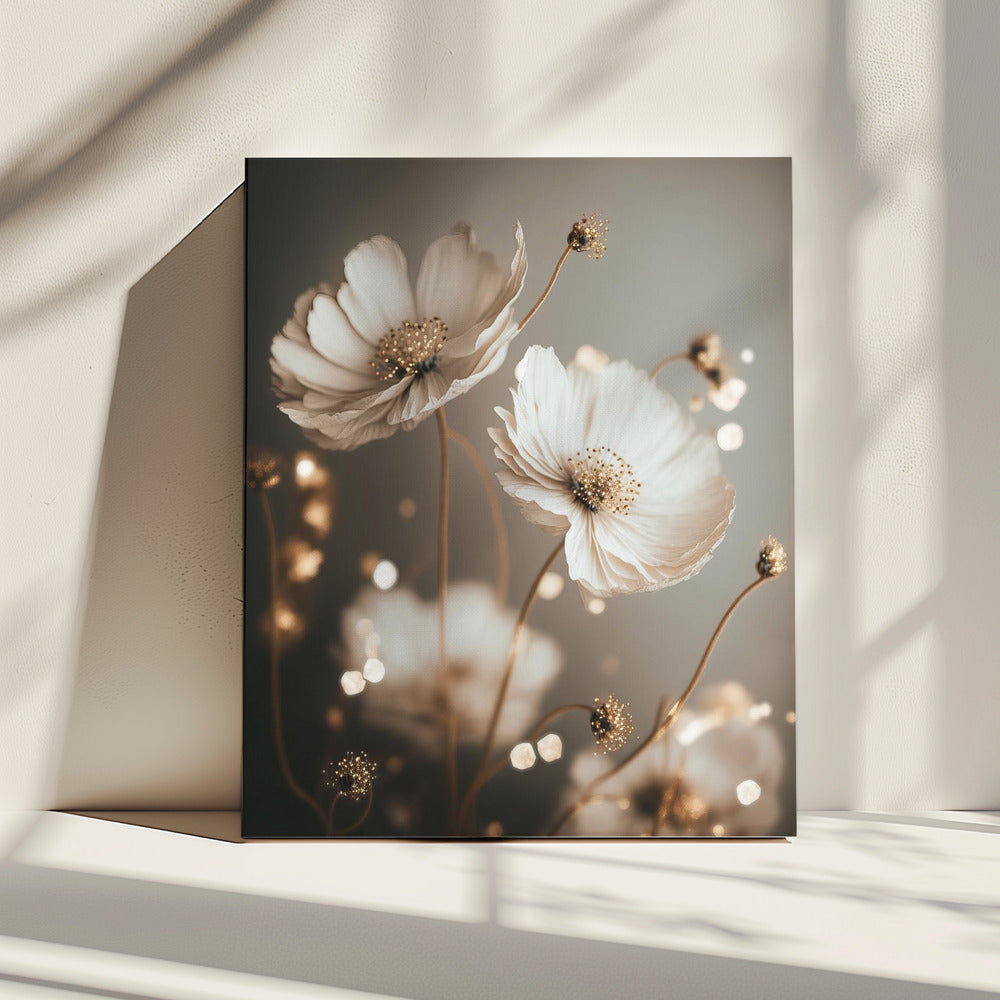 Bloemblaadjesgloed | Canvas