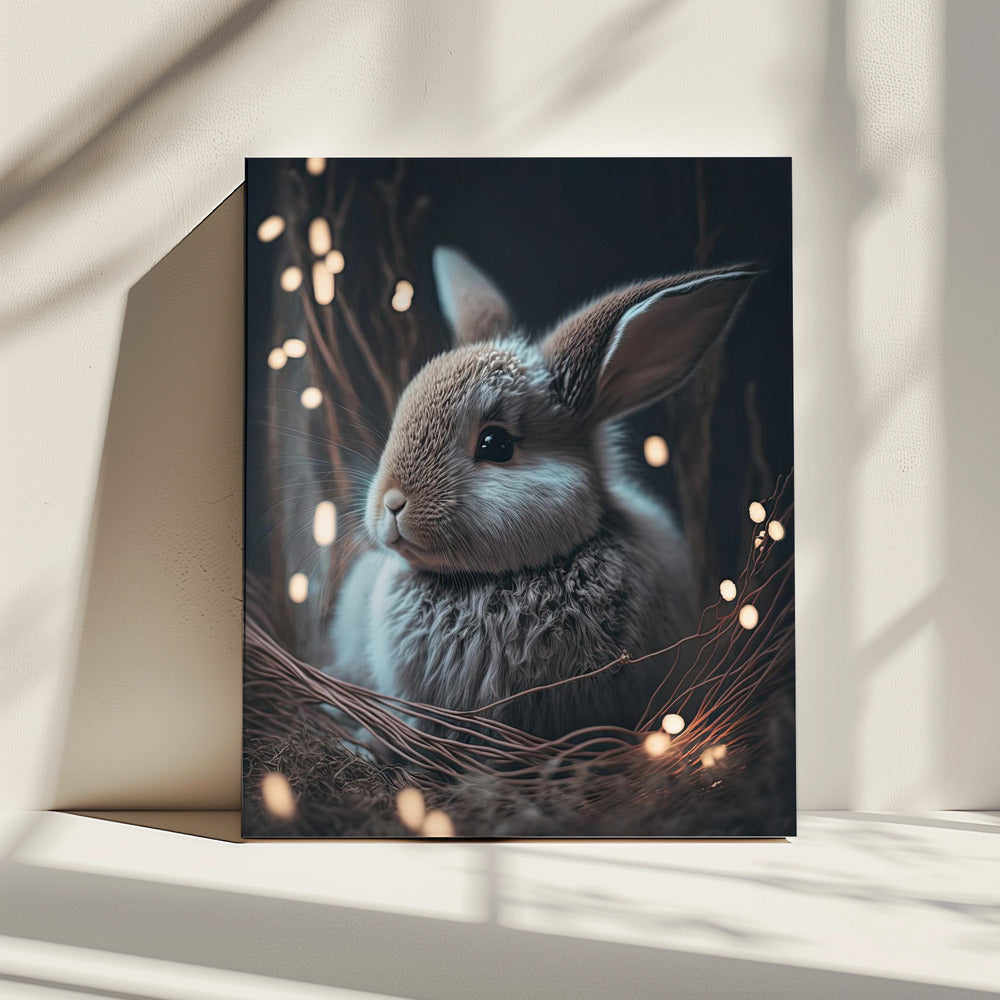 Betoverd Konijn | Canvas