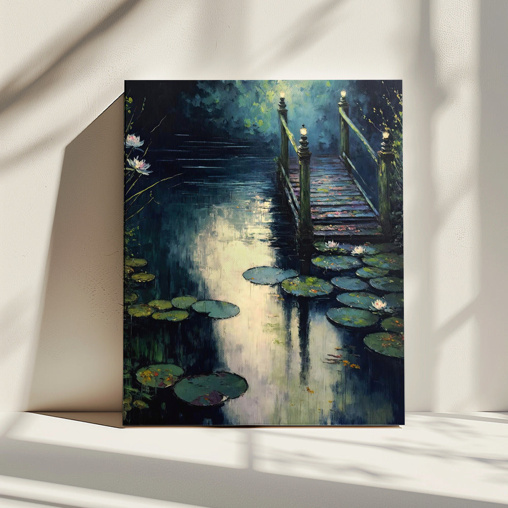 Schemerbrug | Canvas