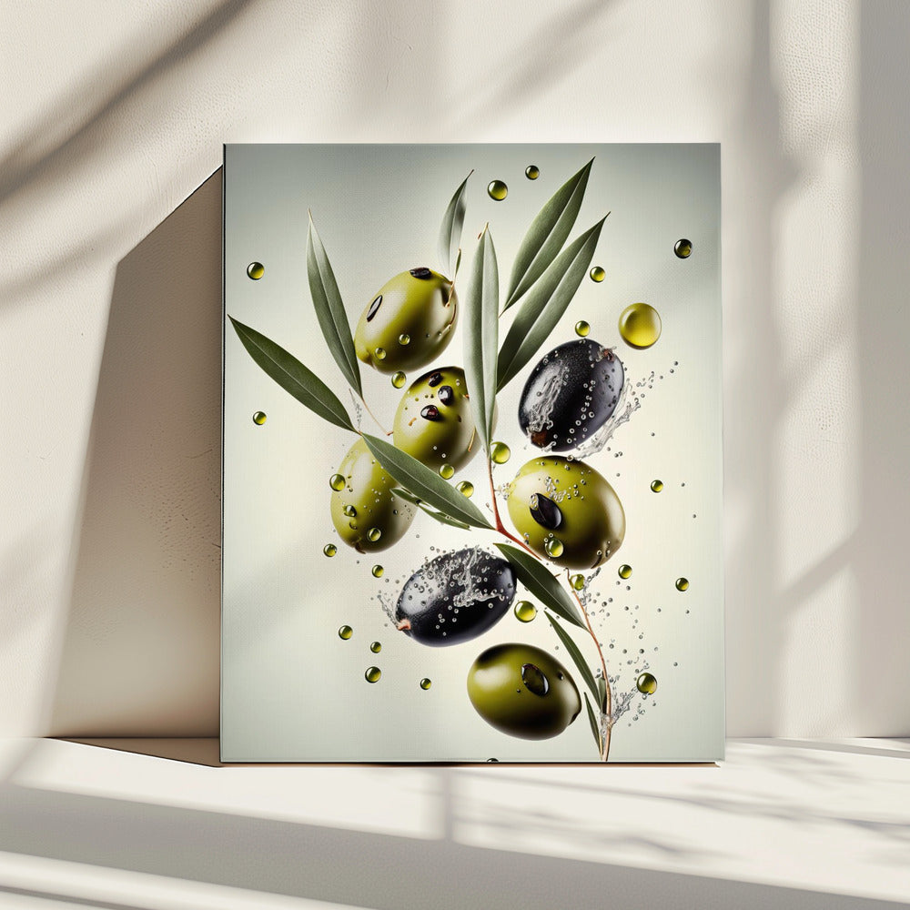 Olijvensymfonie | Canvas
