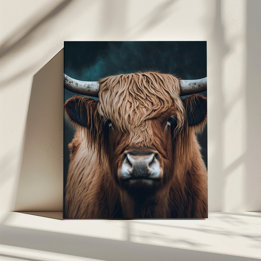 Majestueuze Hooglander | Canvas