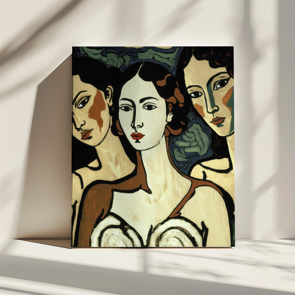 Trio van elegantie | Canvas