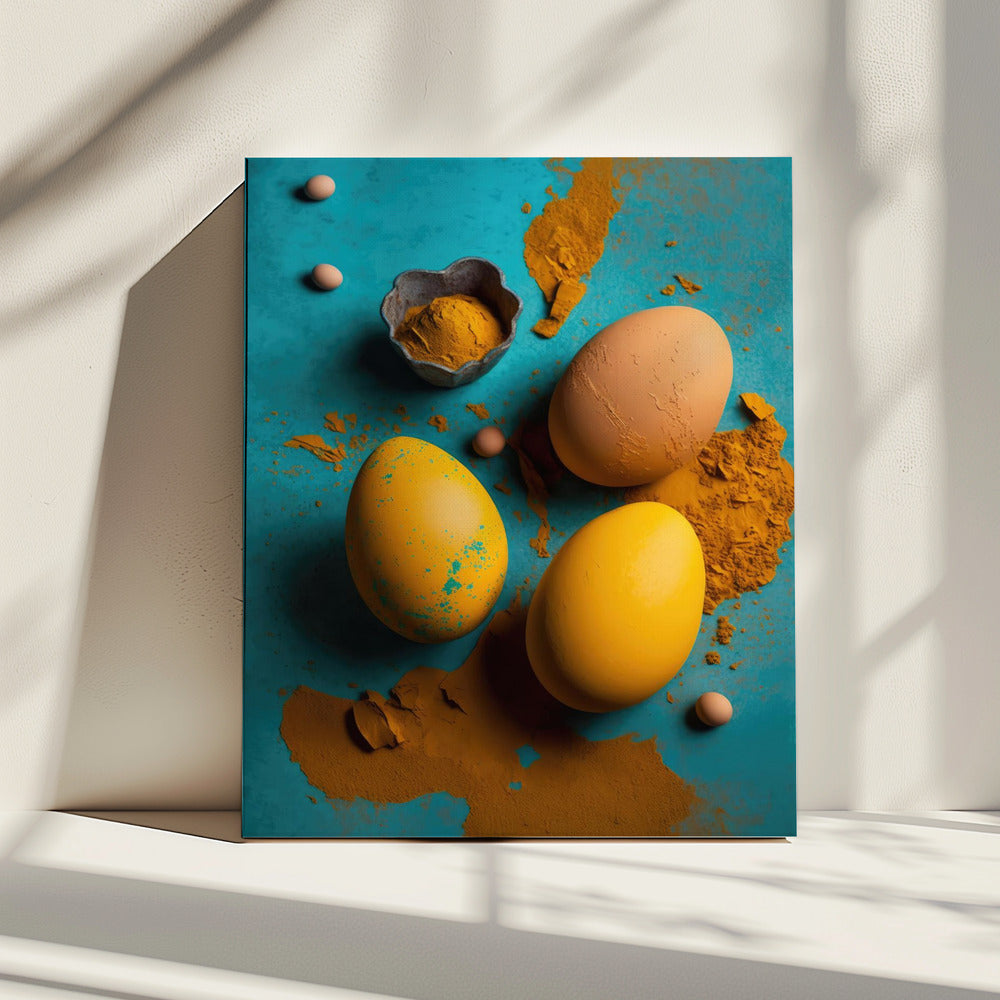 Gouden tint Mirage | Canvas