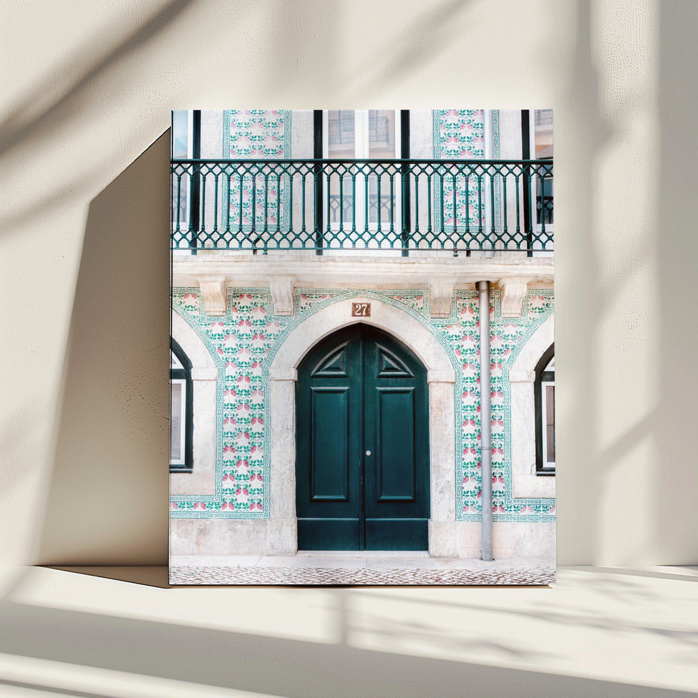 Lissabon Deur | Canvas