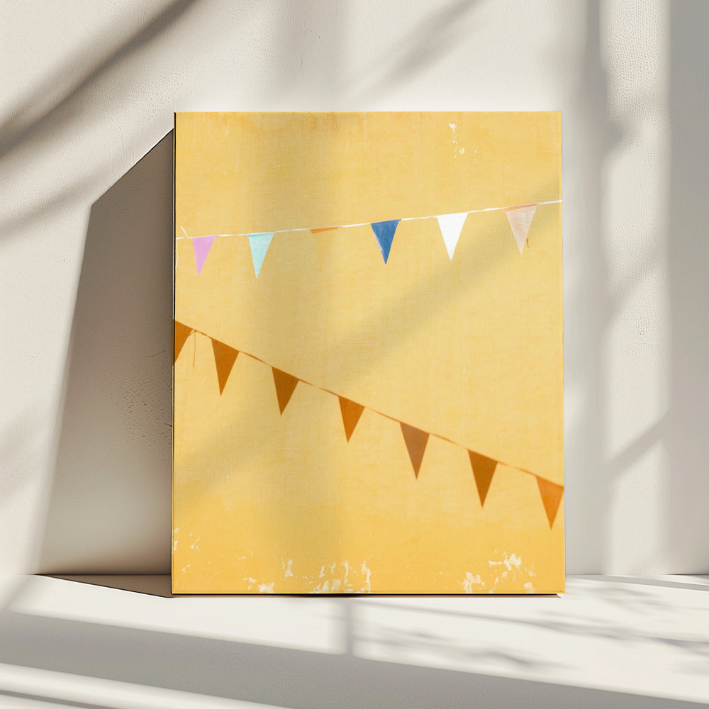 Mexicaanse vlaggen | Canvas