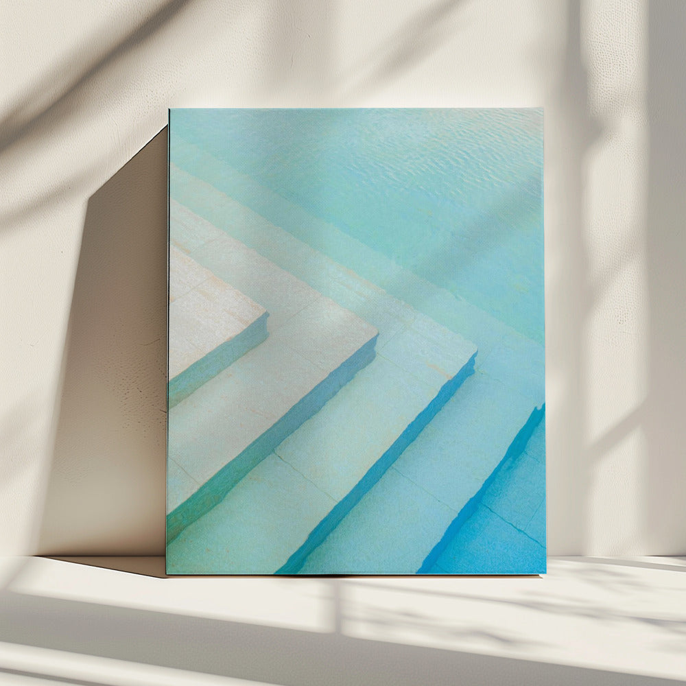 Mexico Zwembad | Canvas