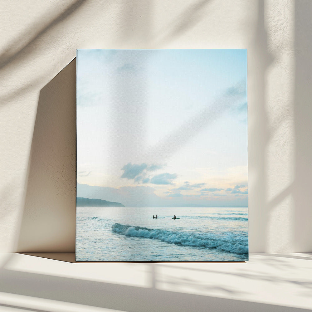 Als je board het water raakt, I | Canvas