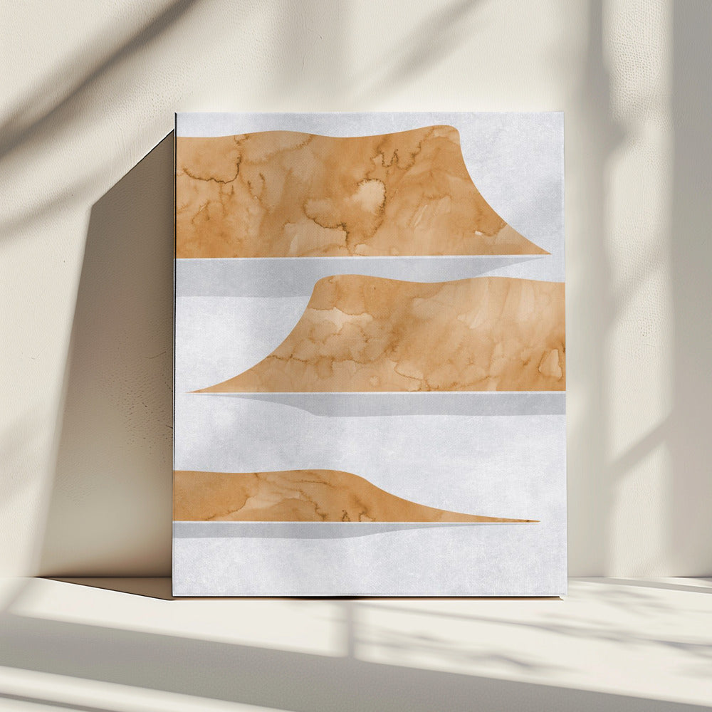 Abstract uitzicht op Lake Powell | Canvas
