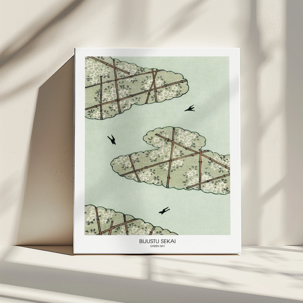 Groene Lucht | Canvas
