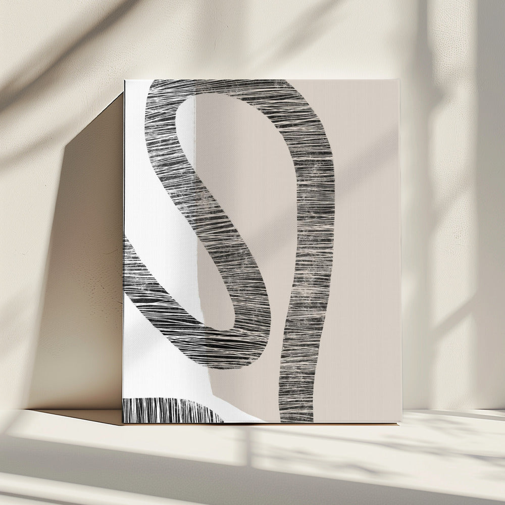 Gebogen texturen | Canvas