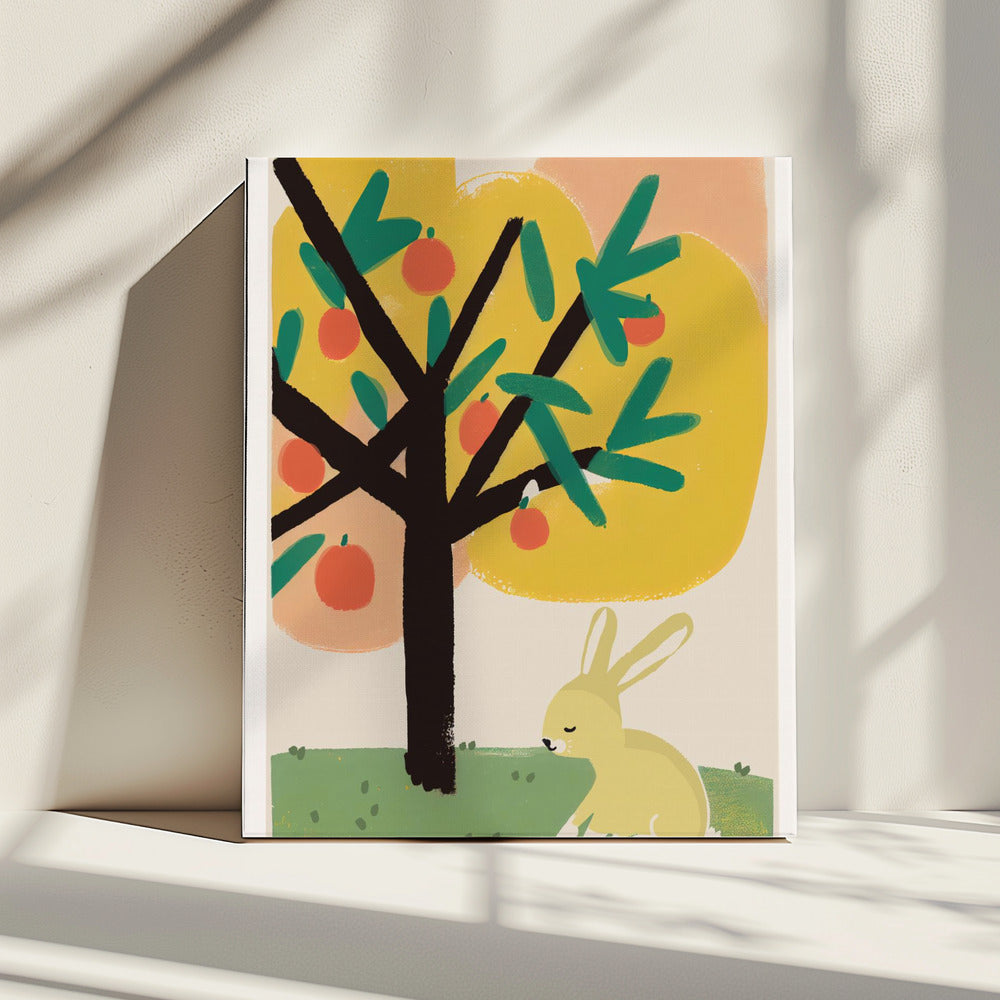 Dromen onder de boom | Canvas