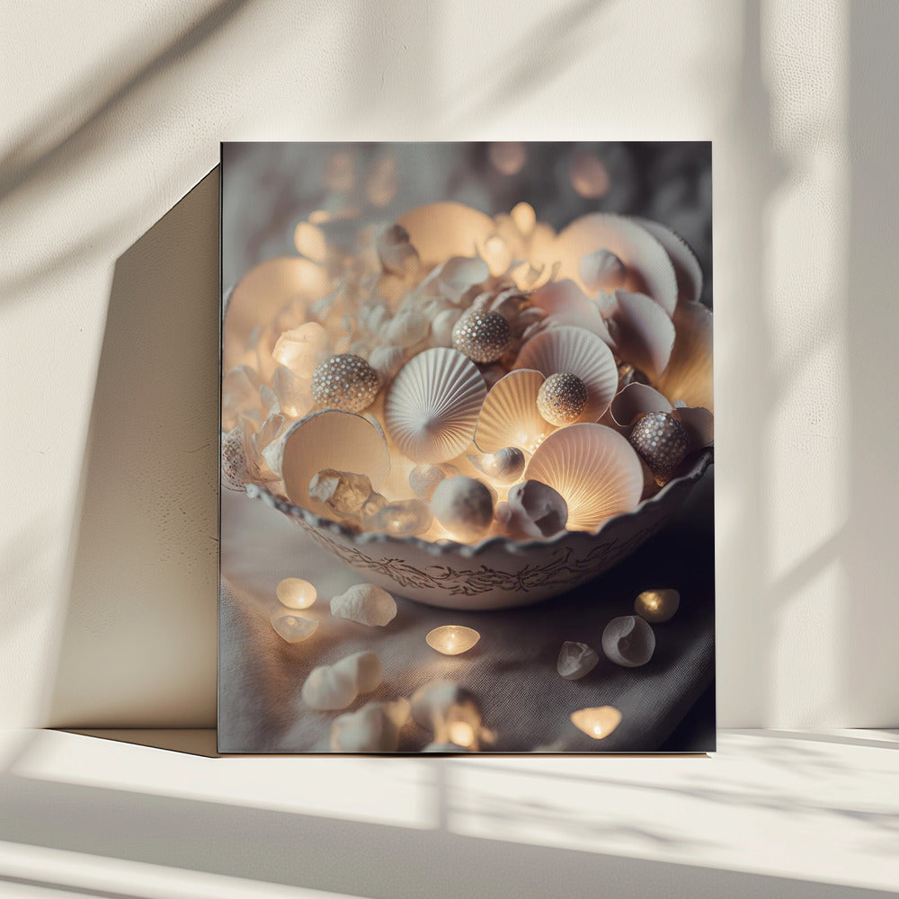 Betoverde Glow Schelpen | Canvas