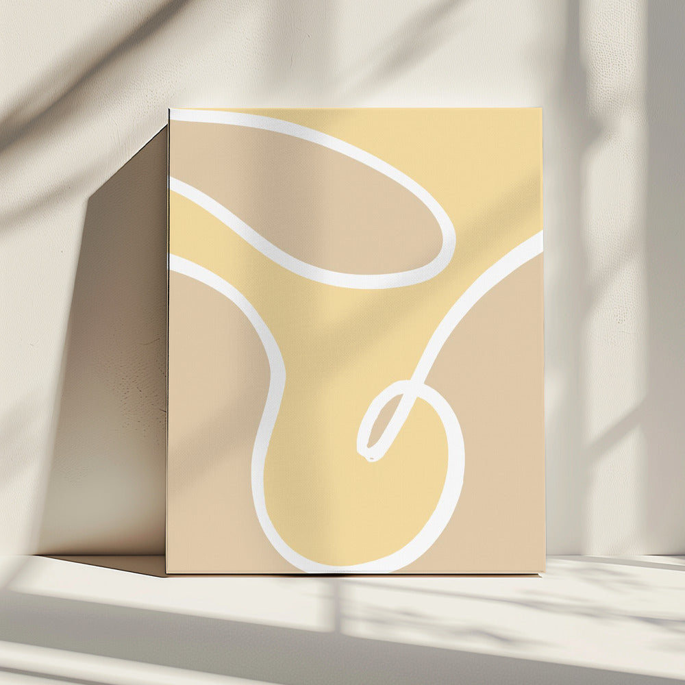 Vorm 14 Geel | Canvas