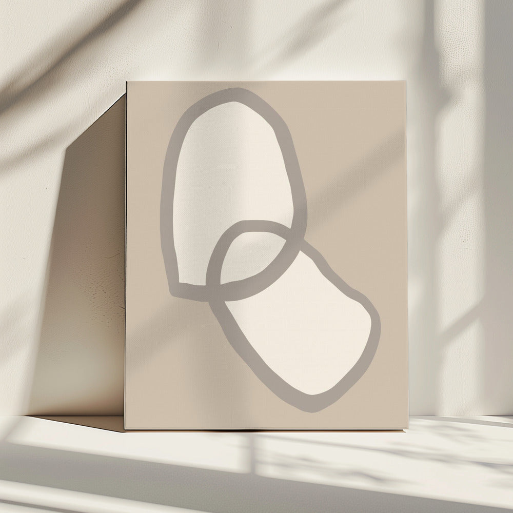 Vorm 10 Beige | Canvas