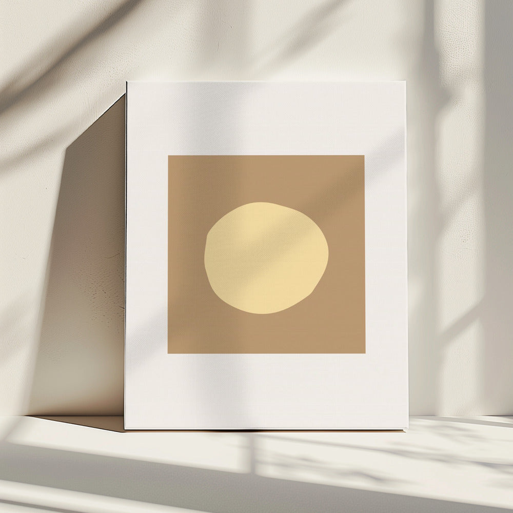 Abstracte cirkel | Canvas