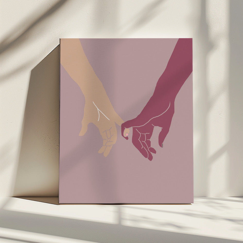 Hand in hand | Canvas