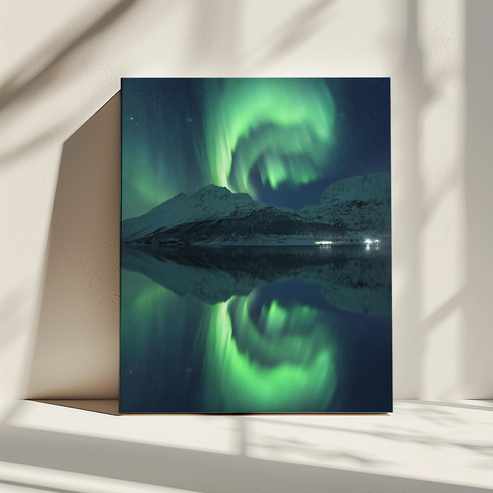 Reflecting Fairy vertical | Canvas