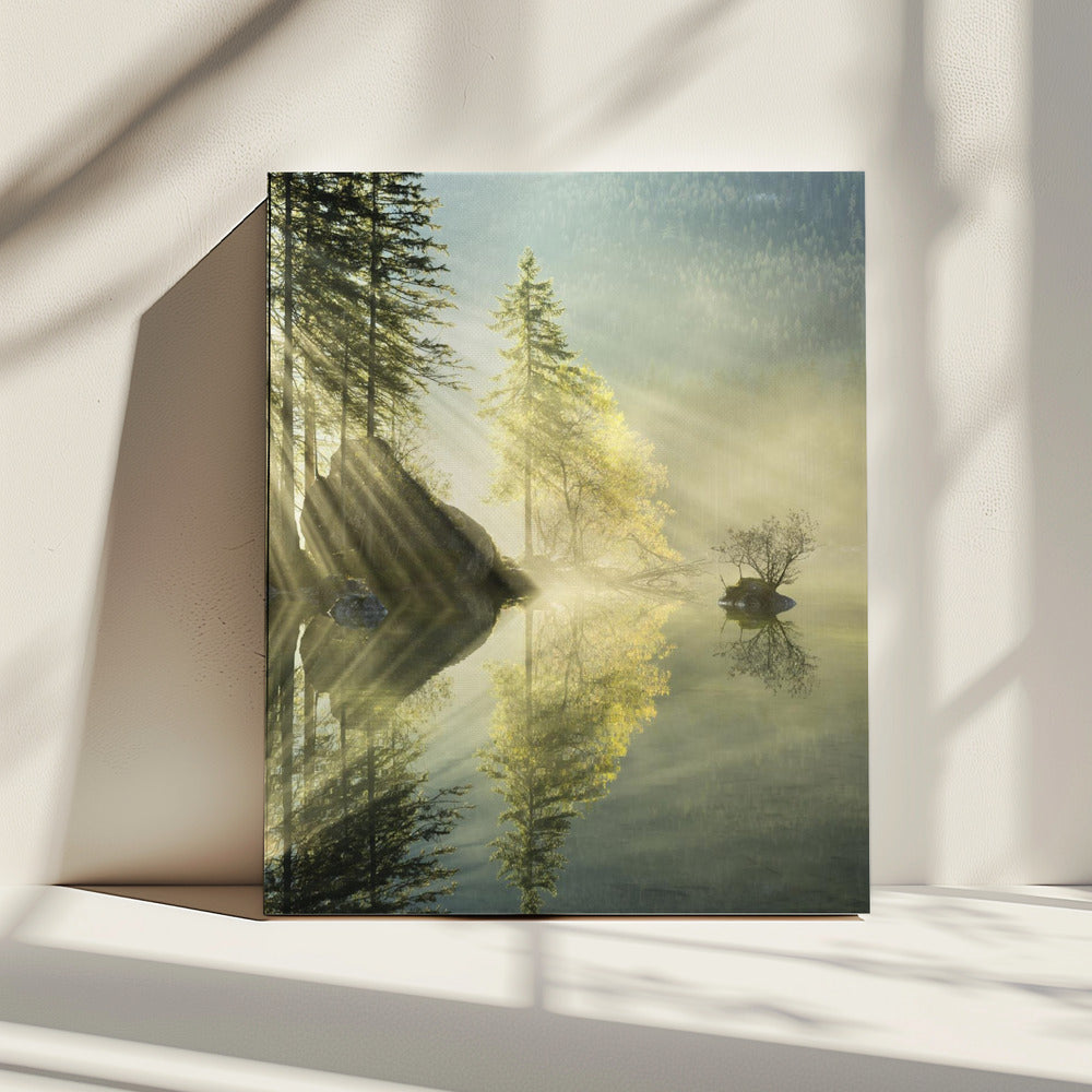 God Rays verticaal | Canvas