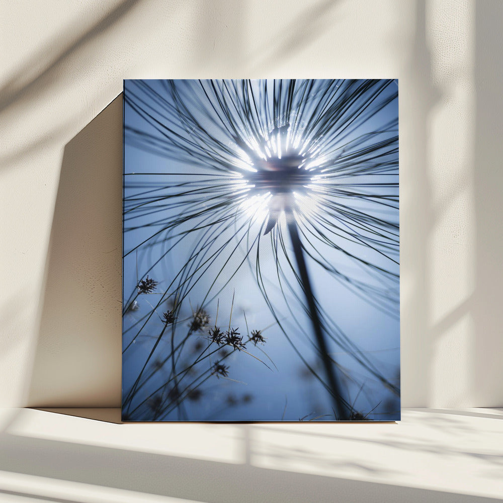 Botanisch Blauw | Canvas