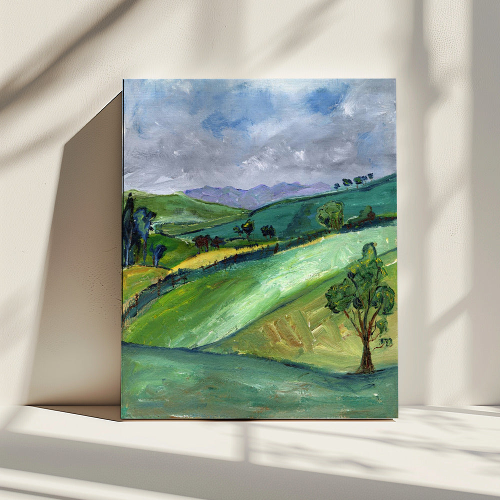 Het platteland | Canvas
